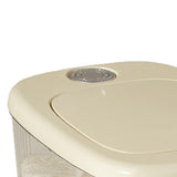 Rice Container Airtight Press Lid PP Large Capacity Rice Storage Bin for Home Use