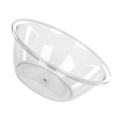 Transparent Wash Basin Thicken PET Durable Large Capacity Multifunction Round Clear Washbasin Dish Tub for Home Kitchen Bathroom Large In Australia - Darrahopens
