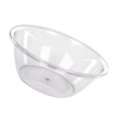 Transparent Wash Basin Thicken PET Durable Large Capacity Multifunction Round Clear Washbasin Dish Tub for Home Kitchen Bathroom Large In Australia - Darrahopens