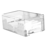 Clear Drawer Organizer Stackable Dustproof Large Capacity Elegant Acrylic Desktop Organizer for Makeup Medicine