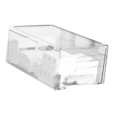 Clear Drawer Organizer Stackable Dustproof Large Capacity Elegant Acrylic Desktop Organizer for Makeup Medicine