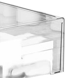 Clear Drawer Organizer Stackable Dustproof Large Capacity Elegant Acrylic Desktop Organizer for Makeup Medicine