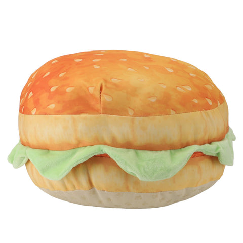 Burger Pillow Soft Plush Sofa Chair Floor Cushion Funny Food Stuffed Toy for Bedroom Office In Australia - Darrahopens