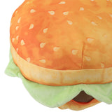 Burger Pillow Soft Plush Sofa Chair Floor Cushion Funny Food Stuffed Toy for Bedroom Office In Australia - Darrahopens