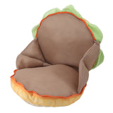 Burger Pillow Soft Plush Sofa Chair Floor Cushion Funny Food Stuffed Toy for Bedroom Office In Australia - Darrahopens