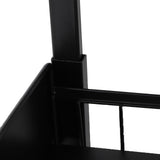 Under Sink Organizer Detachable Double Layer Metal Pull Out Cabinet Organizer Slide Out Sink Shelf for Kitchen Bathroom Cabinet