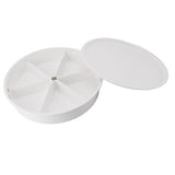 Play Sensory Bin Educational Anti Slip Bottom with Lid 6 Storage Inserts Sensory Bin Play Tray for Promoting Hand Eye Coordination