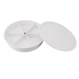 Play Sensory Bin Educational Anti Slip Bottom with Lid 6 Storage Inserts Sensory Bin Play Tray for Promoting Hand Eye Coordination