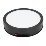 Darrahopens Audio & Video > Photography > Camera Accessories 360 Degree Rotating Display Stand Speed and Direction Adjustable USB Powered 22cm Electric Rotating Turntable with Colorful Light Black In Australia - Darrahopens