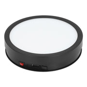 Darrahopens Audio & Video > Photography > Camera Accessories 360 Degree Rotating Display Stand Speed and Direction Adjustable USB Powered 22cm Electric Rotating Turntable with Colorful Light Black In Australia - Darrahopens