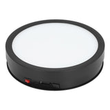 Darrahopens Audio & Video > Photography > Camera Accessories 360 Degree Rotating Display Stand Speed and Direction Adjustable USB Powered 22cm Electric Rotating Turntable with Colorful Light Black In Australia - Darrahopens