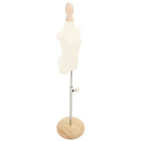 Female Mannequin Torso High Temperature Resistant Height Adjustable Female Mannequin Torso Dress Form with Display Stand 1/3