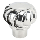 Chimney Cap Stainless Steel Rotating Dustproof Rainwater Proof Animal Proof Chimney Cowl Cap for Home Roof 15cm / 5.9in