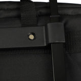 43L Rolling Cooler Bag Professional Waterproof Oxford Cloth Leakproof Insulated Food Storage Bag for Camping Outdoor Picnic Black