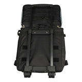 43L Rolling Cooler Bag Professional Waterproof Oxford Cloth Leakproof Insulated Food Storage Bag for Camping Outdoor Picnic Black
