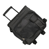 43L Rolling Cooler Bag Professional Waterproof Oxford Cloth Leakproof Insulated Food Storage Bag for Camping Outdoor Picnic Black
