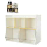 Tea Bag Storage Rack Multiple Tiers Integrated Plastic Tea Bag Storage Organizer for Kitchen