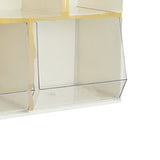 Tea Bag Storage Rack Multiple Tiers Integrated Plastic Tea Bag Storage Organizer for Kitchen