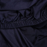 Sofa Cover Prevent Slip Wearable Universal Plain Color Full Wrap Stretch Couch Protector for Home Blue