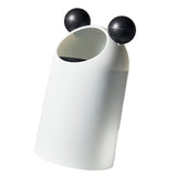 Trash Can Household 8L Large Capacity Garbage Can Large Open Mouth Cartoon Garbage Container Bin for Living Room Bedroom Bathroom