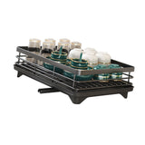 Kitchen Dish Rack Carbon Steel Kitchen Drying Rack Single Layer In Australia - Darrahopens