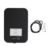Portable Safe Box Steel Plate Fast Access Biometric Fingerprint Security Case with Combination Code for Tabletop Travel Car