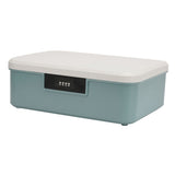 Password Storage Box 16L Capacity Compartment Design File Storage Case Document Organizer with Password Lock for Important Documents Files Items Blue In Australia - Darrahopens