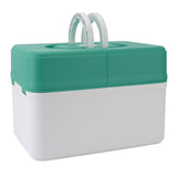 Medicine Storage Box Emergency Supplies Organizer Medical Kit Container for Kindergarten School Home Green