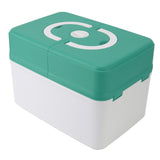 Medicine Storage Box Emergency Supplies Organizer Medical Kit Container for Kindergarten School Home Green