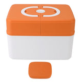 Medicine Storage Box Emergency Supplies Organizer Medical Kit Container for Kindergarten School Home Orange