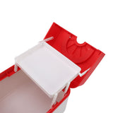 Medicine Storage Box Emergency Supplies Organizer Medical Kit Container for Kindergarten School Home Red