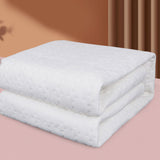 Electric Blanket Intelligent Temperature Control Healthy Warm Comfortable Smart Timed Heated Blanket 150x80cm White