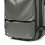 Vacuum Backpack 19 Inch Large Capacity Stylish Casual Waterproof Men Expandable Travel Backpack with Vacuum Pump for Travel Business Green
