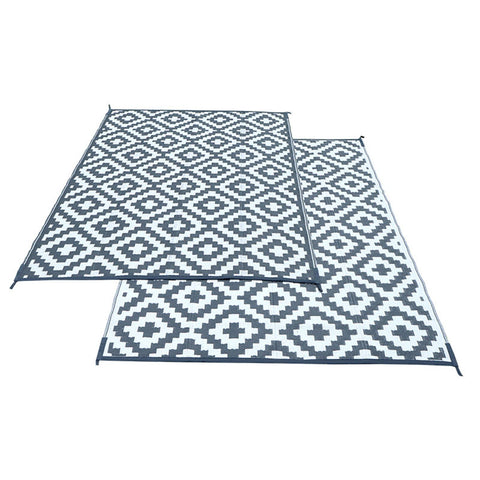 Outdoor Area Carpet PP Woven Waterproof Non Slip Breathable UV Proof RV Rug for Patio Garden Beach Lawn 6 X 9F / 1.8 X 2.7m In Australia - Darrahopens