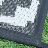 Outdoor Area Carpet PP Woven Waterproof Non Slip Breathable UV Proof RV Rug for Patio Garden Beach Lawn 6 X 9F / 1.8 X 2.7m