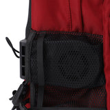 Outdoor Cooling Backpack for Men Nylon 10W Sweat Proof Semiconductor Compression Airflow Ventilation Travel Laptop Backpack for Hiking Casual Red
