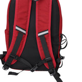 Outdoor Cooling Backpack for Men Nylon 10W Sweat Proof Semiconductor Compression Airflow Ventilation Travel Laptop Backpack for Hiking Casual Red