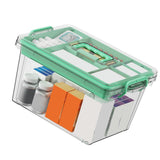 Portable Medicine Box Multilayer Large Capacity Emergency First Aid Kit Box with Handle for Home Travel Office In Australia - Darrahopens