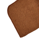 Heated Blanket Carbon Fiber Far IR Heating 9 Gear Temperature Control Electric Blanket Throw with 12 Hour Timer Brown