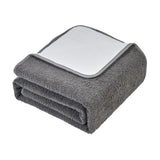 Heated Blanket Auto Off 9 Levels Carbon Fiber Dehumidification Electric Bed Warmer with Digital Controller 180 X 150cm Grey