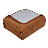 Heated Blanket Auto Off 9 Levels Carbon Fiber Dehumidification Electric Bed Warmer with Digital Controller 180 X 150cm Brown In Australia - Darrahopens