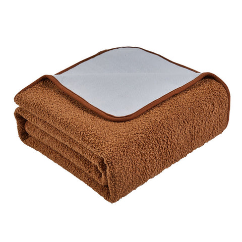 Heated Blanket Auto Off 9 Levels Carbon Fiber Dehumidification Electric Bed Warmer with Digital Controller 180 X 150cm Brown In Australia - Darrahopens