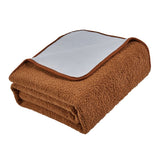Heated Blanket Auto Off 9 Levels Carbon Fiber Dehumidification Electric Bed Warmer with Digital Controller 180 X 150cm Brown In Australia - Darrahopens