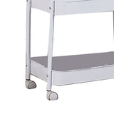 3 Tier Utility Rolling Cart with Caster Wheels Movable Multifunctional Storage Cart for Kitchen Bathroom White 4 Layers In Australia - Darrahopens