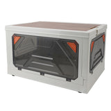 Foldable Stackable Storage Bins Multipurpose Large Capacity Plastic Storage Box with Lids for Camping Outdoor Travel In Australia - Darrahopens