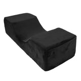 Salon Eyelash Extension Neck Pillow U Shaped Comfortable Velvet Memory Foam Pillow Protect Neck for Lash Extension Grafting Make Up Black