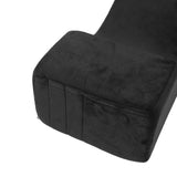 Salon Eyelash Extension Neck Pillow U Shaped Comfortable Velvet Memory Foam Pillow Protect Neck for Lash Extension Grafting Make Up Black