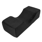 Salon Eyelash Extension Neck Pillow U Shaped Comfortable Velvet Memory Foam Pillow Protect Neck for Lash Extension Grafting Make Up Black