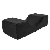 Salon Eyelash Extension Neck Pillow U Shaped Comfortable Velvet Memory Foam Pillow Protect Neck for Lash Extension Grafting Make Up Black