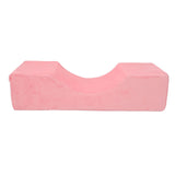 Salon Eyelash Extension Neck Pillow U Shaped Comfortable Velvet Memory Foam Pillow Protect Neck for Lash Extension Grafting Make Up Pink In Australia - Darrahopens